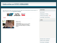 Tablet Screenshot of fotoverkleinen.com